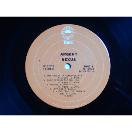 Argent – Nexus (Epic – KE 32573, USA) NM/EX (+) Argent – Nexus (Epic – KE 32573, USA) NM/EX (+)