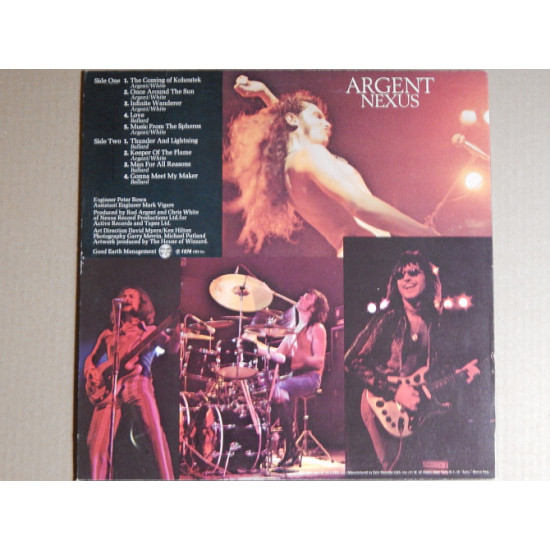 Argent – Nexus (Epic – KE 32573, USA) NM/EX (+) Argent – Nexus (Epic – KE 32573, USA) NM/EX (+)
