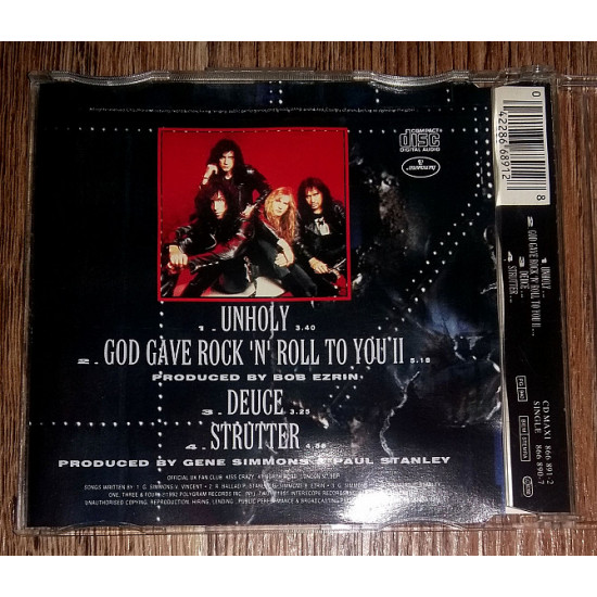 Фірмовий Kiss - Unholy Фірмовий Kiss - Unholy