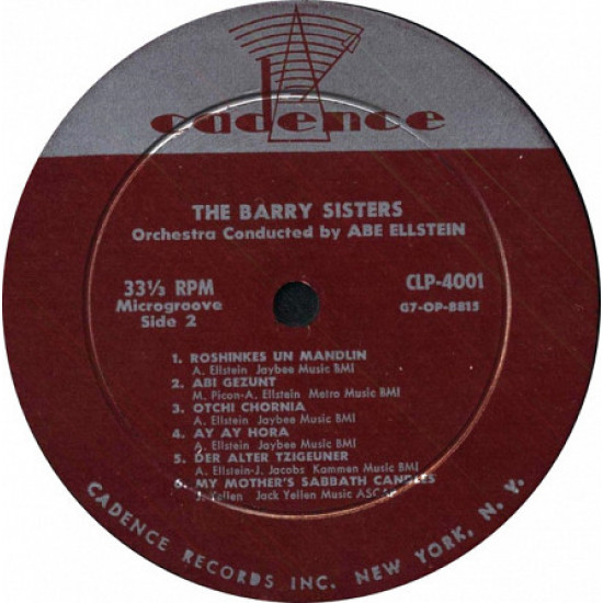 The Barry Sisters - The Barry Sisters Sing... (LP, Album, RE) The Barry Sisters - The Barry Sisters Sing... (LP, Album, RE)
