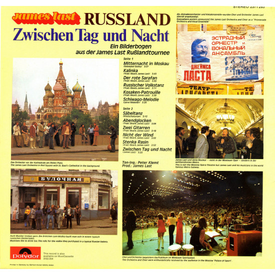 James Last Russland Zwischen Tag und Nacht James Last Russland Zwischen Tag und Nacht