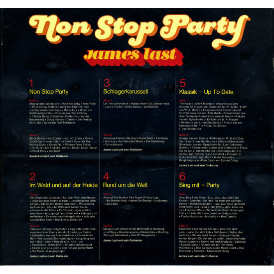 James Last Non Stop Party 6LP James Last Non Stop Party 6LP