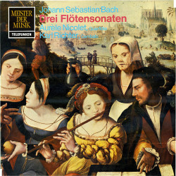 Johann Sebastian Bach ‎– Drei Flötensonaten