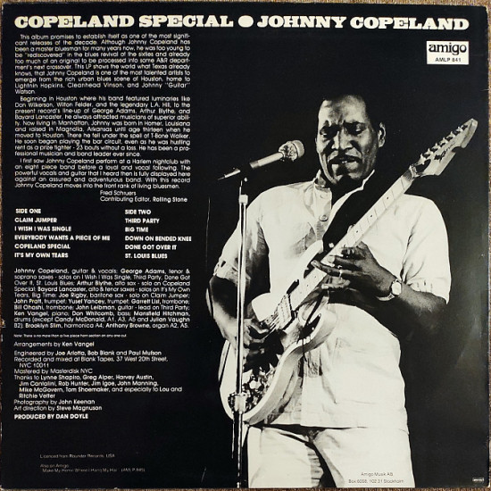 Johnny Copeland – Copeland Special Johnny Copeland – Copeland Special
