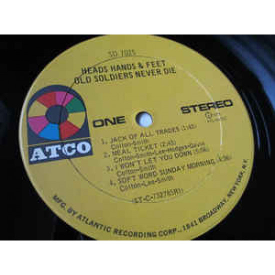 Heads Hands & Feet – Old Soldiers Never Die Heads Hands & Feet – Old Soldiers Never Die