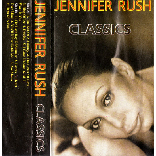 Jennifer Rush (Classics) 1998. (MC). Кассета. Gold Lion. Ukraine. Jennifer Rush (Classics) 1998. (MC). Кассета. Gold Lion. Ukraine.