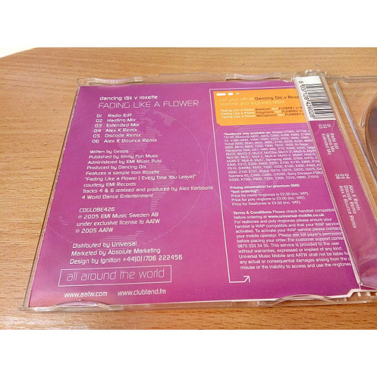DANCING DJS V ROXETTE - Fading Like A Flower DANCING DJS V ROXETTE - Fading Like A Flower