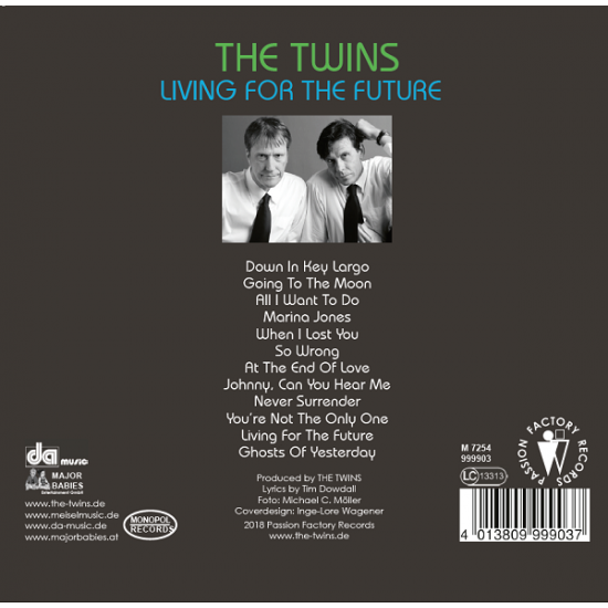 THE TWINS - Living For The Future (2018) M/M THE TWINS - Living For The Future (2018) M/M