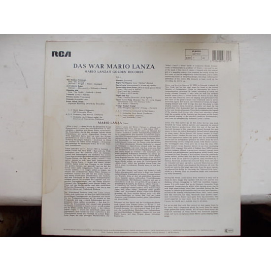 Mario Lanza-Golden Records Mario Lanza-Golden Records