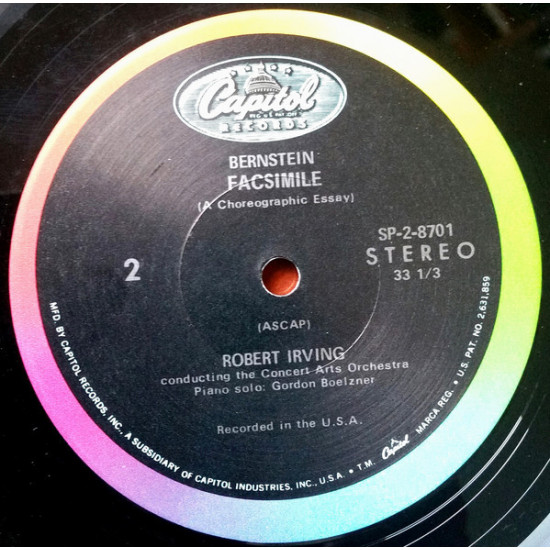 The Concert Arts Orchestra, Robert Irving (2) - Great American Ballets, Vol. I (LP, Album) The Concert Arts Orchestra, Robert Irving (2) - Great American Ballets, Vol. I (LP, Album)