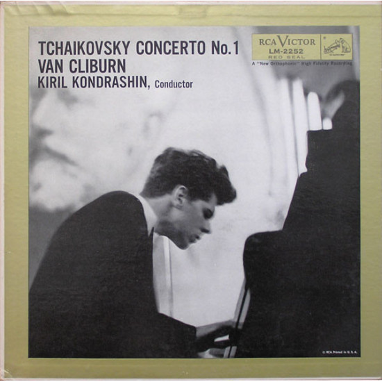 Tchaikovsky* - Van Cliburn, Kiril Kondrashin - Concerto No. 1 (LP, Album, Mono, Ind) Tchaikovsky* - Van Cliburn, Kiril Kondrashin - Concerto No. 1 (LP, Album, Mono, Ind)