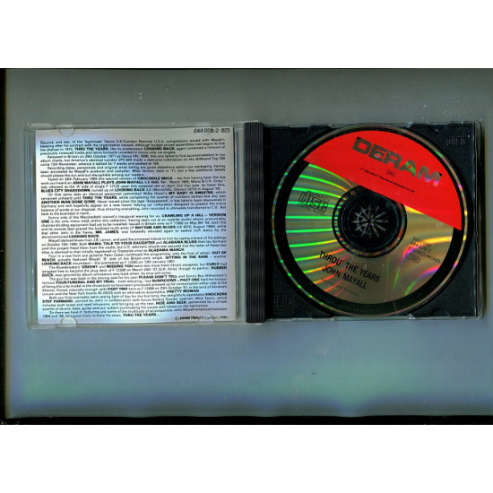 Продаю CD John Mayall “Thru The Years” – 1971 Продаю CD John Mayall “Thru The Years” – 1971