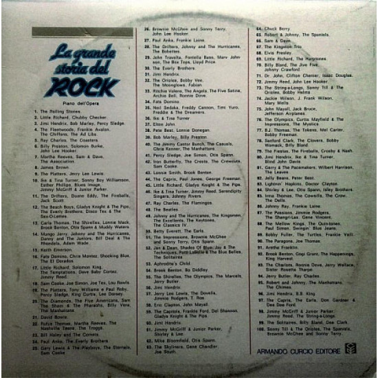 La grande storia de ROCK 42 (Iron Butterfly, The Crests, The Chewcuts, Sam Cooke) La grande storia de ROCK 42 (Iron Butterfly, The Crests, The Chewcuts, Sam Cooke)
