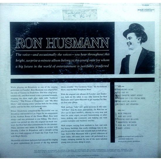 Ron Husmann – Ron Husmann Ron Husmann – Ron Husmann