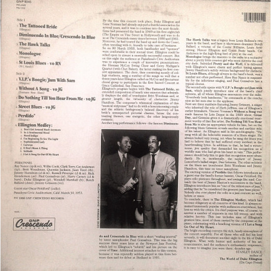 Duke Ellington - The 1953 Pasadena Concert Duke Ellington - The 1953 Pasadena Concert