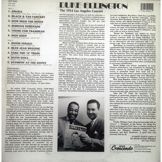 Duke Ellington - The 1954 Los Angeles Concert Duke Ellington - The 1954 Los Angeles Concert