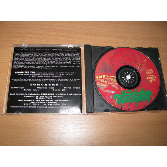 TORCHURE - Beyond The Veil (1992 1MF Recordz 1st press) TORCHURE - Beyond The Veil (1992 1MF Recordz 1st press)