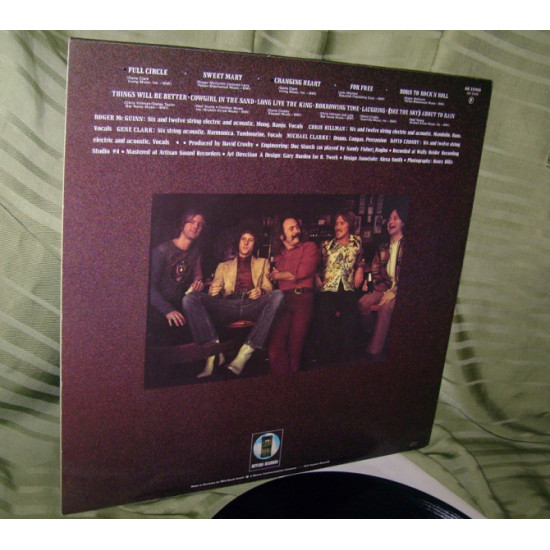 The Byrds BYRDS 1973 ASYLUM Germany M/M The Byrds BYRDS 1973 ASYLUM Germany M/M