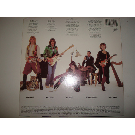 HEART - Greatest Hits/Alive 1980 2LP Rock HEART - Greatest Hits/Alive 1980 2LP Rock