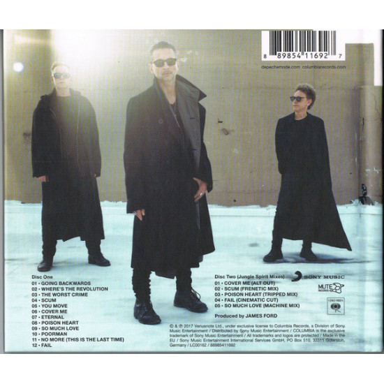 Depeche Mode – Spirit 2017 (Чотирнадцятий студійний альбом) Depeche Mode – Spirit 2017 (Чотирнадцятий студійний альбом)
