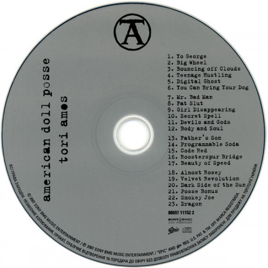 Tori Amos – American Doll Posse 2007 (Ninth studio album) Tori Amos – American Doll Posse 2007 (Ninth studio album)