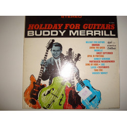 BUDDY MERRIL-Holiday for guitars 1965 USA Jazz, Rock, Pop Space-Age, Easy Listening