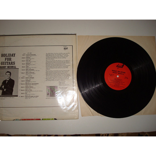 BUDDY MERRIL-Holiday for guitars 1965 USA Jazz, Rock, Pop Space-Age, Easy Listening BUDDY MERRIL-Holiday for guitars 1965 USA Jazz, Rock, Pop Space-Age, Easy Listening