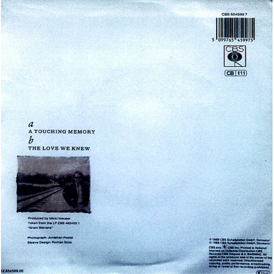 Grant Stevens - A Touching Memory The Love We Knew Grant Stevens - A Touching Memory The Love We Knew