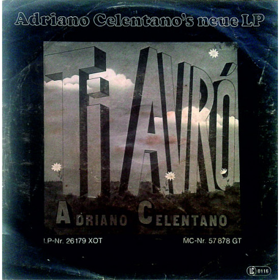 Adriano Celentano - Ti Avro Adriano Celentano - Ti Avro