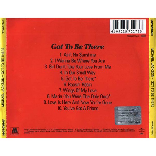 Michael Jackson – Got To Be There (Первый сольный студийный альбом 1971 года) Michael Jackson – Got To Be There (Первый сольный студийный альбом 1971 года)