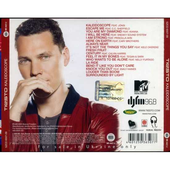 Tiësto – Kaleidoscope 2009 (Fourth studio album) Tiësto – Kaleidoscope 2009 (Fourth studio album)