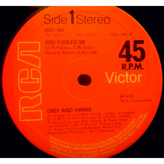 Grey and Hanks - You Fooled Me Grey and Hanks - You Fooled Me