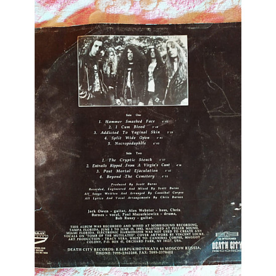 Cannibal Corpse Tomb of the Mutilated Cannibal Corpse Tomb of the Mutilated