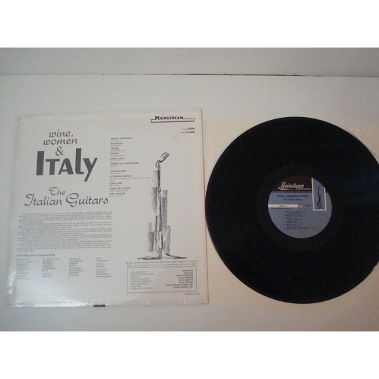 WINE WOMEN & ITALY-The italian Guitar 1967Jazz, Pop Easy Listening WINE WOMEN & ITALY-The italian Guitar 1967Jazz, Pop Easy Listening
