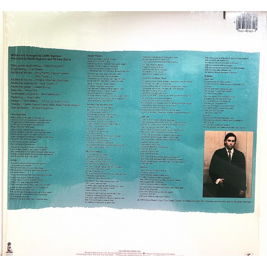 Davitt Sigerson – Falling In Love Again 1984 Davitt Sigerson – Falling In Love Again 1984