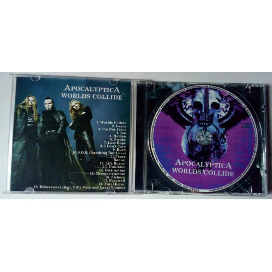Apocalyptica - Worlds Collide 2007 + 8 bonus tracks Apocalyptica - Worlds Collide 2007 + 8 bonus tracks