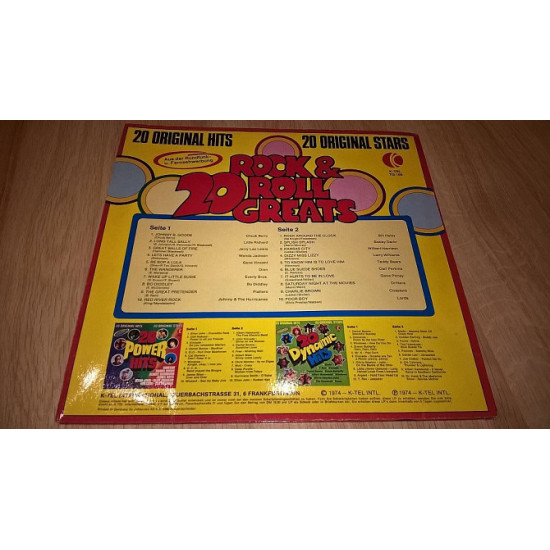 VA Rock & Roll (20 Original Stars Hits) 1974. (LP). 12. Vinyl. Платівка. Germany. VA Rock & Roll (20 Original Stars Hits) 1974. (LP). 12. Vinyl. Платівка. Germany.