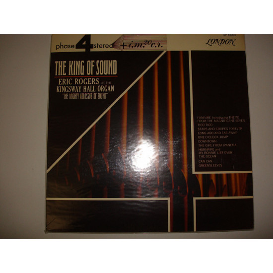 ERIC ROGERS AT THE KINGSWAY HALL ORGAN-The King of sound 1965 USA (SUPER SOUND) ERIC ROGERS AT THE KINGSWAY HALL ORGAN-The King of sound 1965 USA (SUPER SOUND)