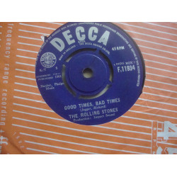 THE ROLLING STONES GOOD TIMES BAD TIMES / ITS ALL OVER') ALL OVER