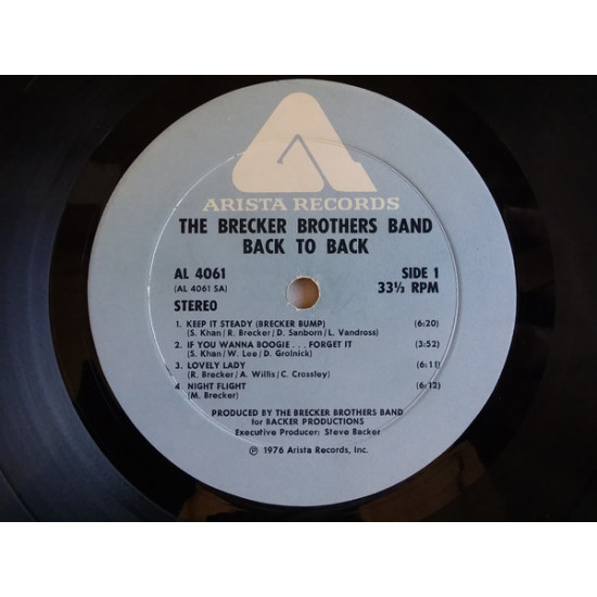 The Brecker Brothers Band * – Back To Back The Brecker Brothers Band * – Back To Back
