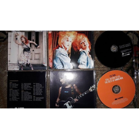 Cyndi Lauper 2CD Chris Rea 2CD Cyndi Lauper 2CD Chris Rea 2CD