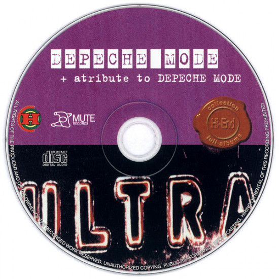 Depeche Mode – Ultra + Tribute Depeche Mode – Ultra + Tribute