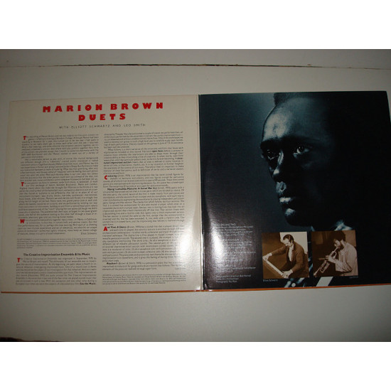 MARION BROWN With Elliott Schwartz And Leo Smith-Duets 1972 2LP USA Free Jazz, Free Improvisation MARION BROWN With Elliott Schwartz And Leo Smith-Duets 1972 2LP USA Free Jazz, Free Improvisation