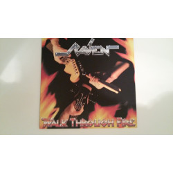 Raven Walk Through Fire 2009 (LP+ Single bonus 7, blamed mix red and yellow)
