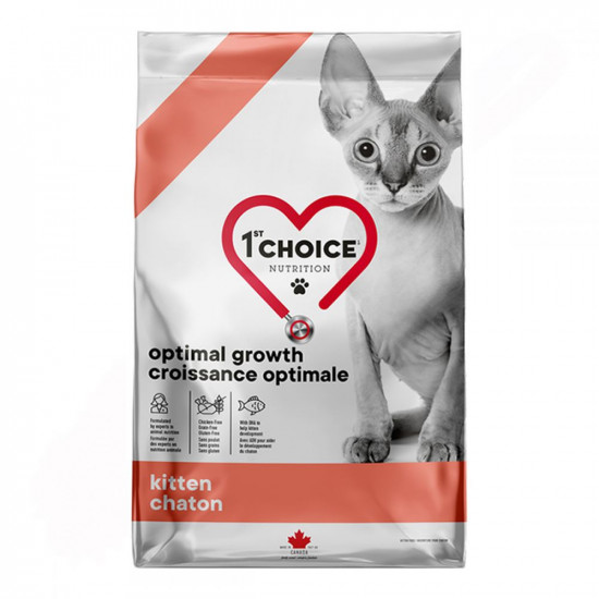1st Choice Kitten Optimal Growth Cухой суперпремиум корм для котят 1st Choice Kitten Optimal Growth Cухой суперпремиум корм для котят