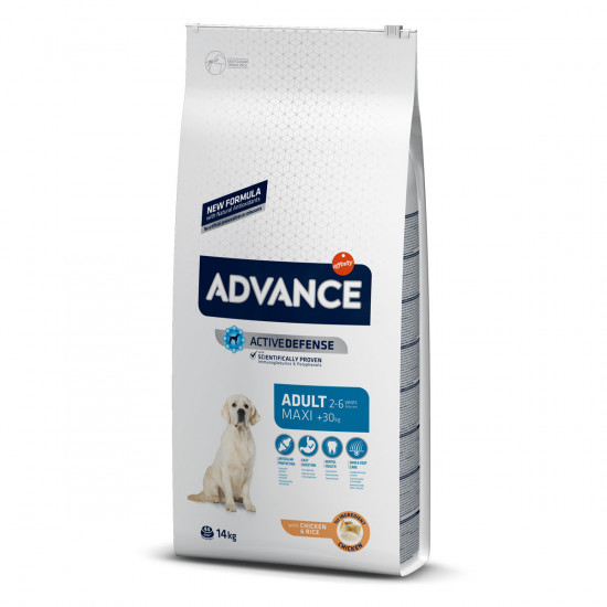 Advance Adult Maxi Сухий корм для дорослих собак великих порід з куркою та рисом Advance Adult Maxi Сухий корм для дорослих собак великих порід з куркою та рисом