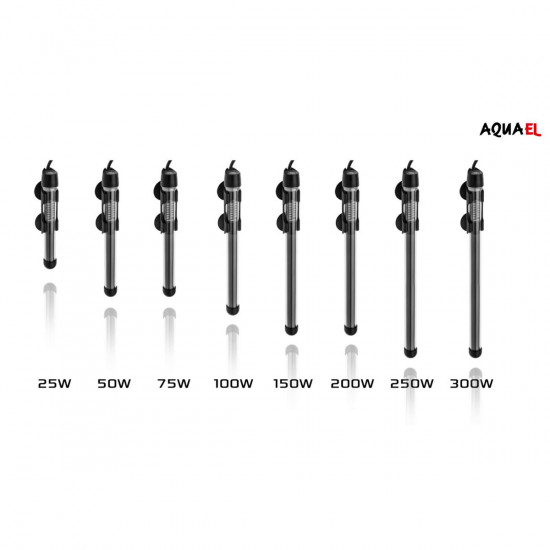 Aquael Platinium Heater Электронный стеклянный нагреватель для аквариума Aquael Platinium Heater Электронный стеклянный нагреватель для аквариума