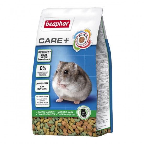 Beaphar Care Plus Dwarf Hamster Корм для джунгарських хом'яків Beaphar Care Plus Dwarf Hamster Корм для джунгарських хом'яків