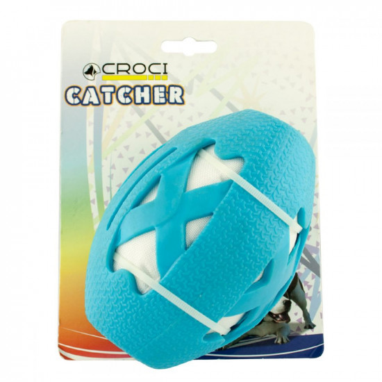 Croci Catcher Іграшка для собак м'яч регбі 14 см Croci Catcher Іграшка для собак м'яч регбі 14 см