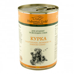 Hubertus Gold Консерви для цуценят з куркою